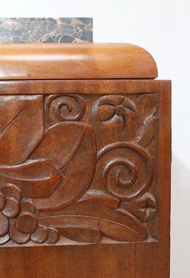 Art Deco Mahogany Sideboard, 1920s-RVK-768805