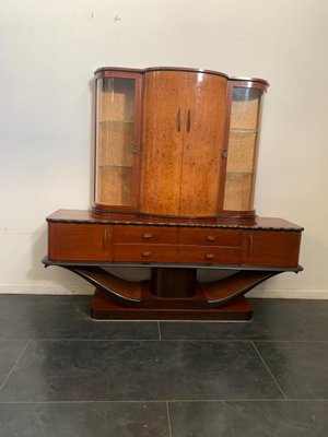 Art Deco Mahogany Sideboard or Showcase, 1930s-IJR-852005