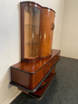 Art Deco Mahogany Sideboard or Showcase, 1930s-IJR-852005