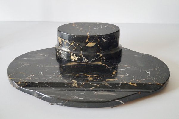 Art Deco Marble Desk Stationary Set by Jakob Maul, Germany, 1920s, Set of 10-DVX-1279792