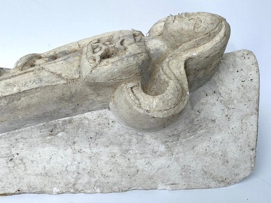 Art Deco Mermaid Sculpture, 1920s, Plaster-QKG-1368262