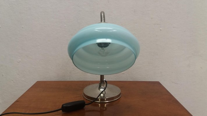 Art Deco Metal Table Lamp, 1930s-TZ-694420