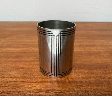 Art Deco Metal Vase from Etain, France-UAH-1802377