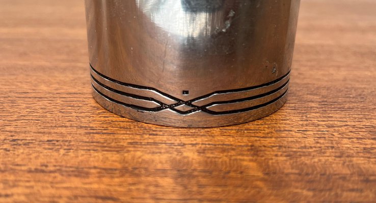 Art Deco Metal Vase from Etain, France-UAH-1802377