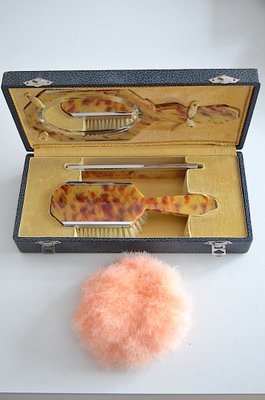 Art Deco Mirror Set, 1920s-OV-823739