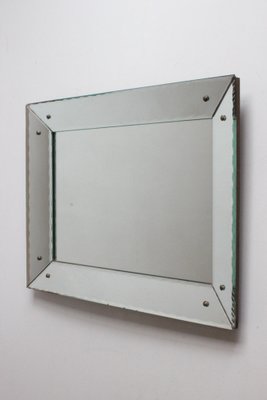 Art Deco Mirror with Scalloped Edges-PLT-1385453