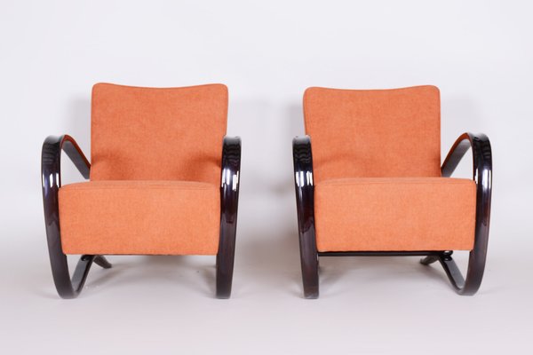 Art Deco Model H-269 Armchairs attributed to Jindřich Halabala for Up Závody, 1930s, Set of 2-WHY-1767515