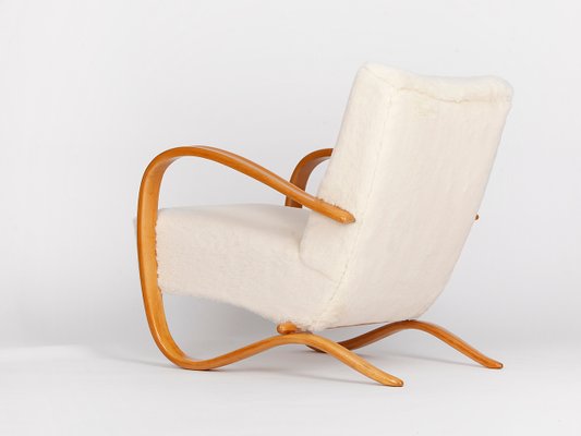 Art Deco Model H 269 Lounge Chair by Jindřich Halabala for UP Závody, 1930s-TW-951250