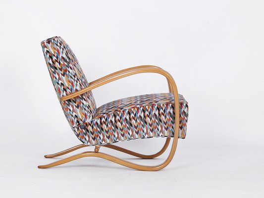 Art Deco Model H 269 Lounge Chair by Jindřich Halabala for UP Závody, 1930s-TW-1406483