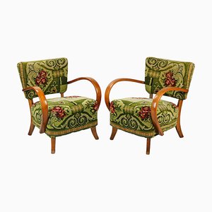 Art Deco Model H237 Armchairs attributed to Jindrich Halabala, 1932, Set of 2-YZB-1822494