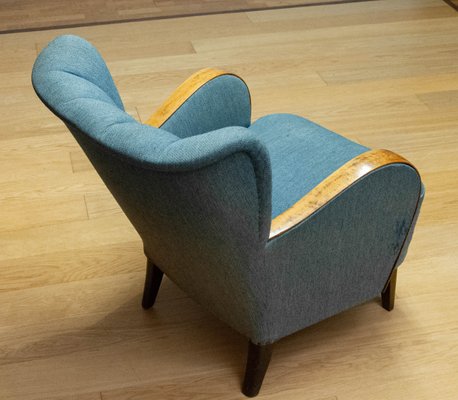 Art Deco Modern Armchair, 1940s-JE-2017263