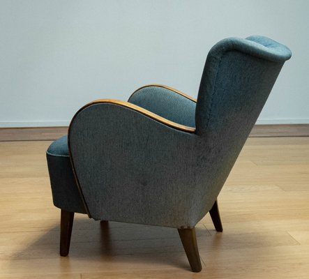 Art Deco Modern Armchair, 1940s-JE-2017263