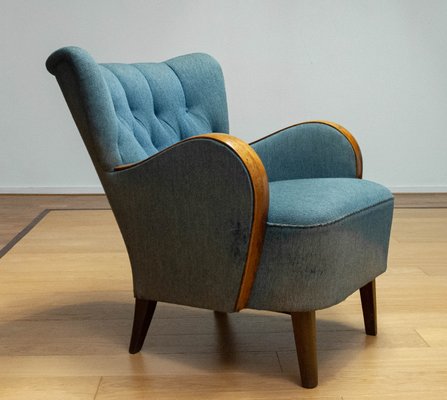 Art Deco Modern Armchair, 1940s-JE-2017263