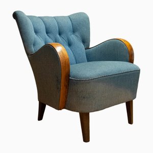 Art Deco Modern Armchair, 1940s-JE-2017263