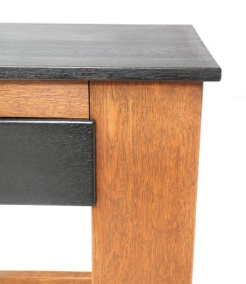 Art Deco Modernist Oak Side Table by Cor Alons, 1920s-MY-1799124