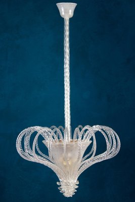 Art Deco Murano Chandelier or Lanterne, 1940s-MBH-1032444