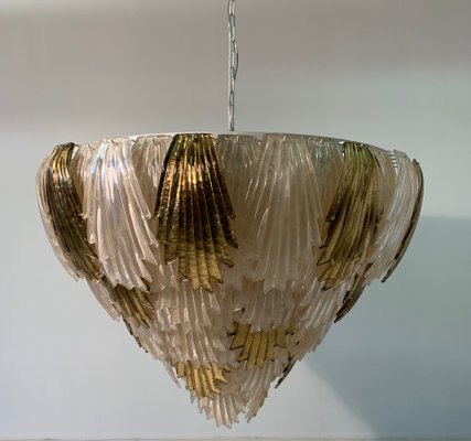 Art Deco Murano Glass Chandelier-FF-1145220