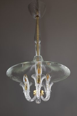 Art Deco Murano Glass Lantern from Venini, 1940s-ASK-1796333