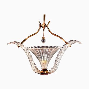 Art Deco Murano Glass Pendant by Ercole Barovier, 1940-MBH-1031570