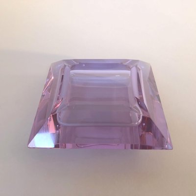 Art Deco Neodymium Glass Ashtray, 1920s-TZ-1349059