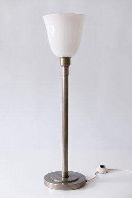 Art Deco Nickel Plated Brass Floor Lamp, 1930s-WPT-581881