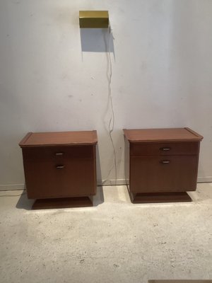 Art Deco Nightstands, 1920s, Set of 2-SU-1384408