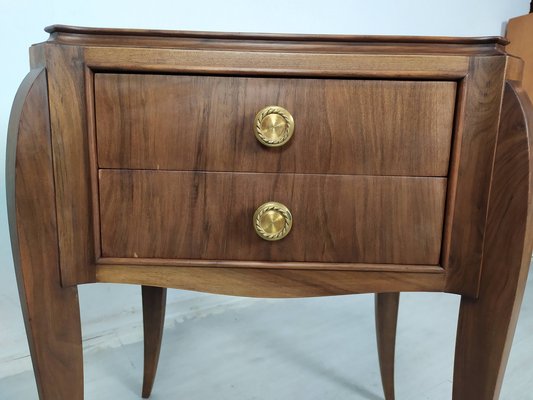 Art Deco Nightstands, 1930s, Set of 2-EAD-1747180