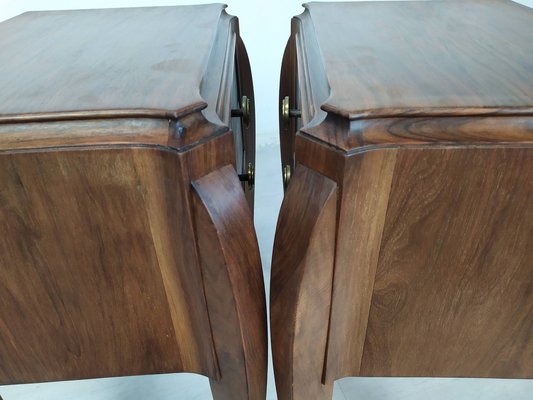 Art Deco Nightstands, 1930s, Set of 2-EAD-1747180