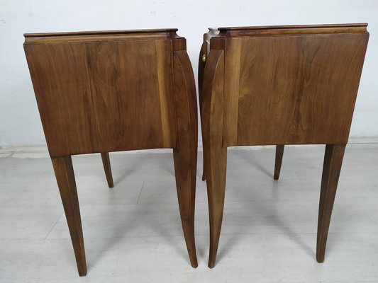 Art Deco Nightstands, 1930s, Set of 2-EAD-1747180