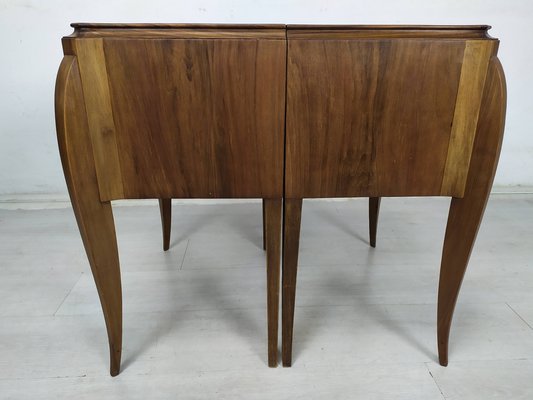 Art Deco Nightstands, 1930s, Set of 2-EAD-1747180