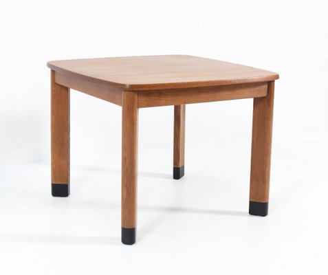 Art Deco Oak Amsterdam School Coffee Table in the Style of Piet Kramer, 1920s-MY-787441