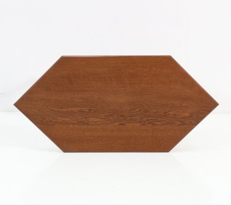 Art Deco Oak Amsterdam School Tea Table by Jac. Van Den Bosch, 1920s-MY-1313359