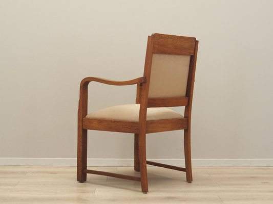 Art Deco Oak Armchair, Denmark, 1950s-VND-1789812