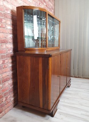 Art Deco Oak Credenza, 1940s-SYO-2031452