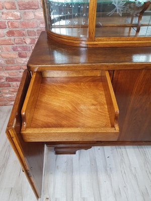 Art Deco Oak Credenza, 1940s-SYO-2031452