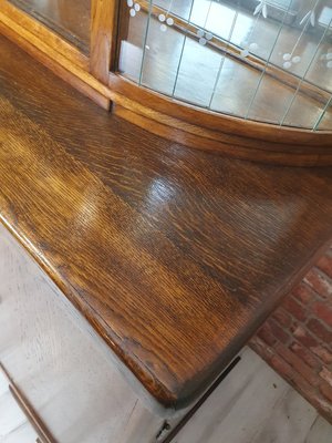 Art Deco Oak Credenza, 1940s-SYO-2031452