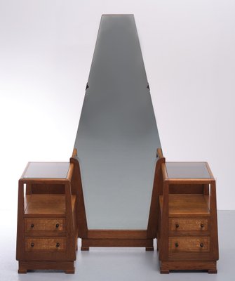 Art Deco Oak Dressing Table, Holland, 1925-GCG-1187815