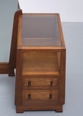 Art Deco Oak Dressing Table, Holland, 1925-GCG-1187815