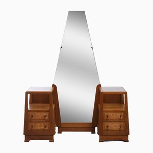 Art Deco Oak Dressing Table, Holland, 1925-GCG-1187815