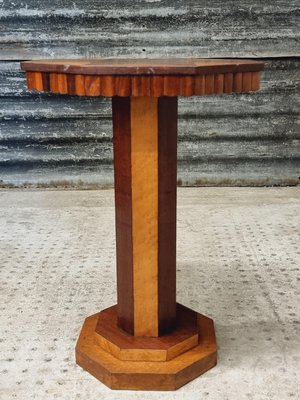 Art Deco Octagonal Side Table Plant Table, 1890s-IFQ-2028207