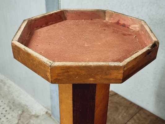 Art Deco Octagonal Side Table Plant Table, 1890s-IFQ-2028207