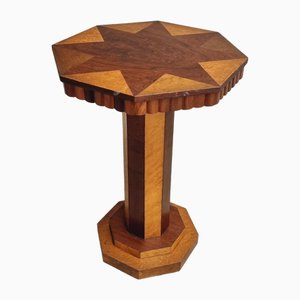 Art Deco Octagonal Side Table Plant Table, 1890s-IFQ-2028207