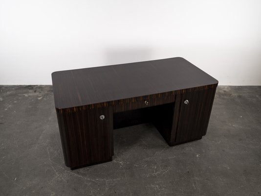 Art Deco or Bauhaus 138/995 Desk by Bruno Paul for Deutsche Werkstätten Hellerau, 1930s-VLO-1029728