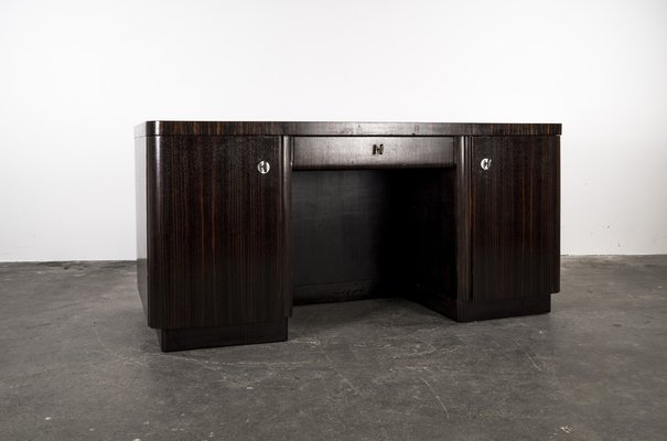 Art Deco or Bauhaus 138/995 Desk by Bruno Paul for Deutsche Werkstätten Hellerau, 1930s-VLO-1029728