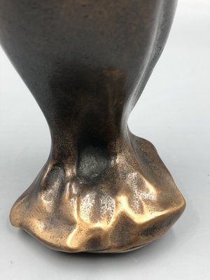 Art Deco Owl Sculpture, 1920s, Bronze-XOP-2028097