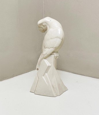 Art Deco Parrot Sculpture-LKT-1091880