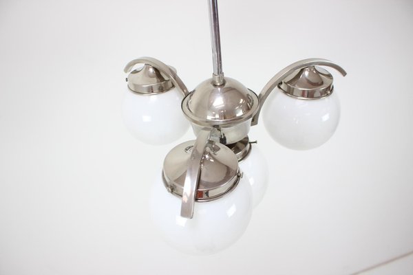 Art Deco Pendant Lamp, Czechoslovakia, 1930s-TZ-1326542