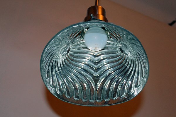 Art Deco Pendant Lamp in Mirror Glass-ZWH-1268159