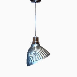 Art Deco Pendant Lamp in Mirror Glass-ZWH-1268159