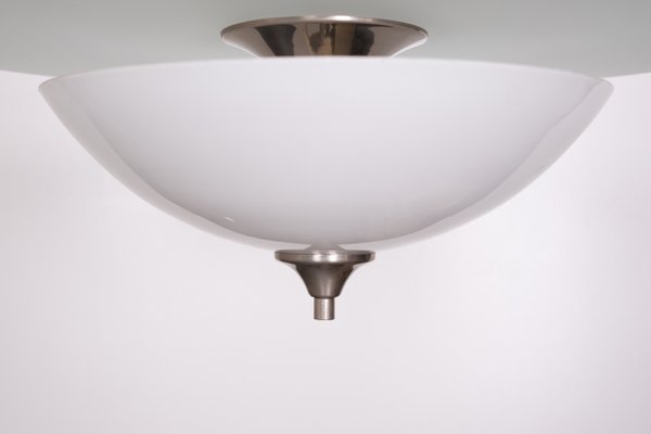 Art Deco Pendant Lamp Model Half Moon from Gispen, 1930s-GCG-2032435